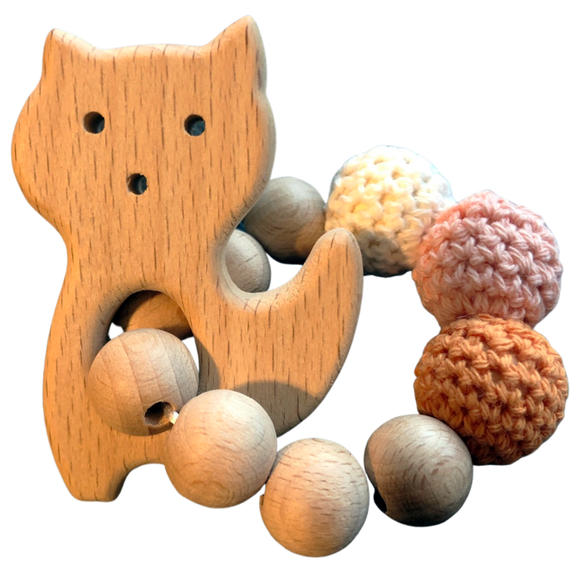 Wooden Cat Set