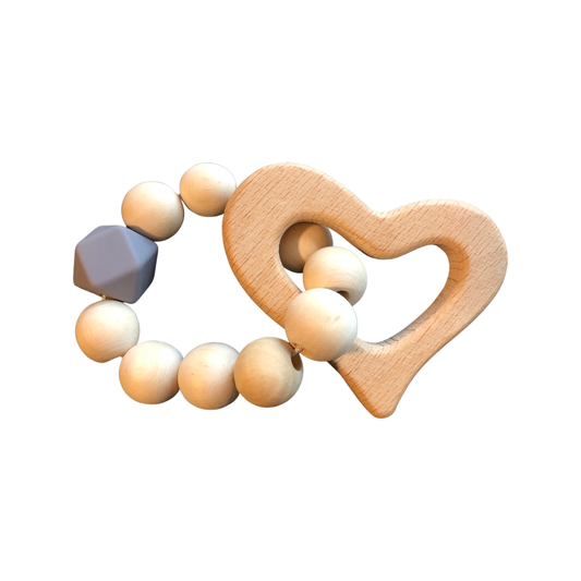 Wooden Heart Teether