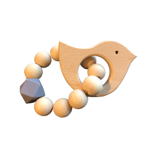 Wooden Bird Teether