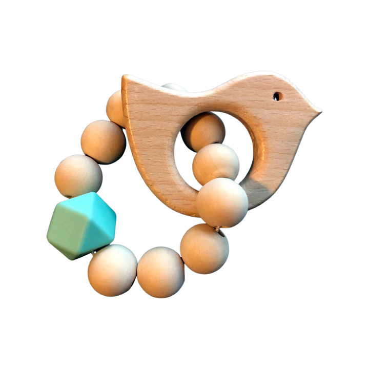 Wooden Bird Teether