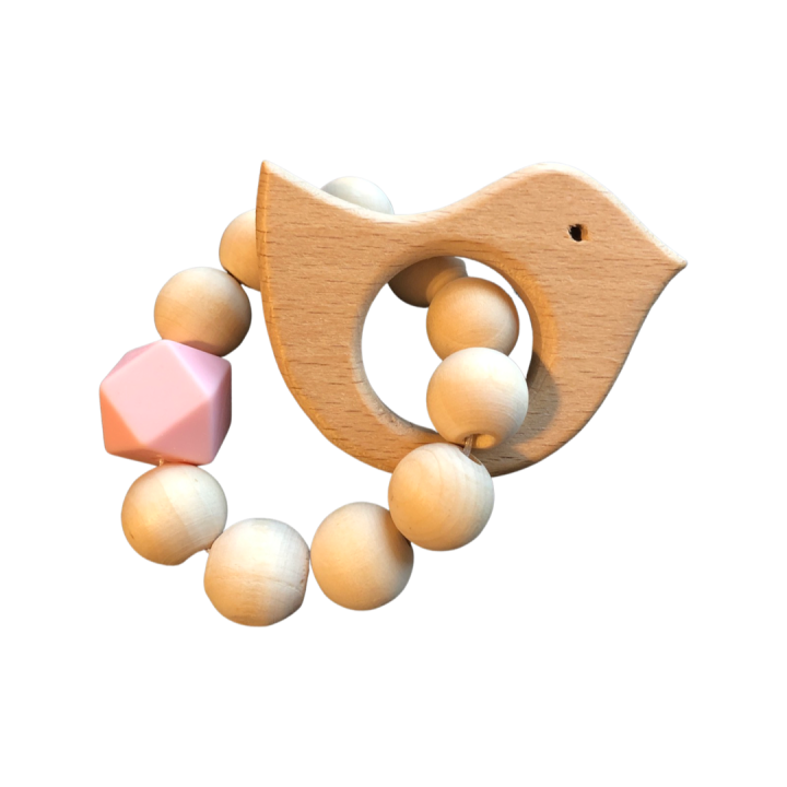 Wooden Bird Teether